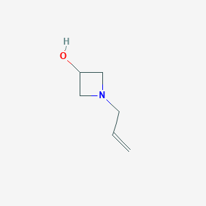 molecular formula C6H11NO B1365215 1-Allylazetidine-3-ol 