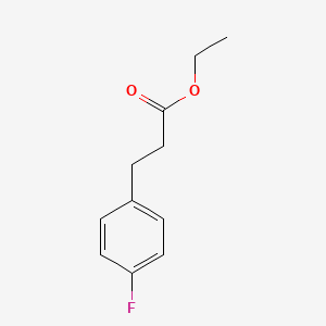 molecular formula C11H13FO2 B1365229 Ethyl 3-(4-fluorophenyl)propanoate CAS No. 7116-38-3