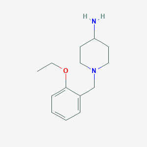 1-[(2-Ethoxyphenyl)methyl]piperidin-4-amine