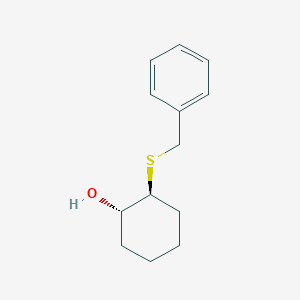 molecular formula C13H18OS B1365243 (1s,2s)-2-(Benzylsulfanyl)cyclohexanol 