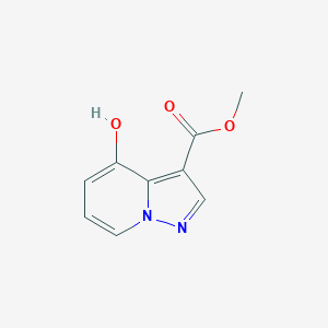 molecular formula C9H8N2O3 B13652449 Methyl 4-hydroxypyrazolo[1,5-a]pyridine-3-carboxylate 