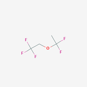 molecular formula C4H5F5O B1365246 2-(1,1-Difluoroethoxy)-1,1,1-trifluoroethane CAS No. 25352-91-4