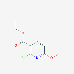 molecular formula C9H10ClNO3 B13652668 Ethyl 2-chloro-6-methoxynicotinate 