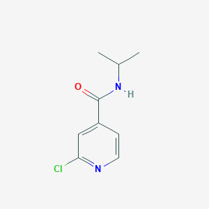 molecular formula C9H11ClN2O B1365277 2-Chloro-N-isopropylisonicotinamide CAS No. 439931-33-6