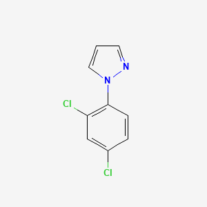 molecular formula C9H6Cl2N2 B1365301 1-(2,4-dichlorophenyl)-1H-pyrazole 