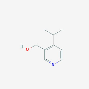 molecular formula C9H13NO B13653028 (4-Isopropylpyridin-3-yl)methanol 