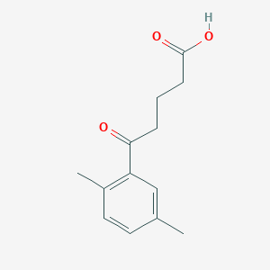 molecular formula C13H16O3 B1365317 5-(2,5-Dimethylphenyl)-5-oxovaleric acid CAS No. 34670-08-1