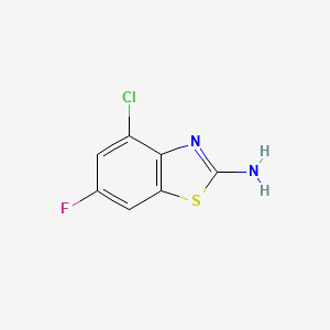 4-chloro-6-fluoro-1,3-benzothiazol-2-amine