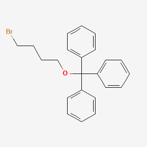 molecular formula C23H23BrO B1365326 4-Bromo-1-(trityloxy)butane 