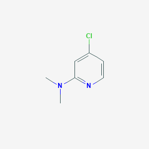 molecular formula C7H9ClN2 B1365329 4-氯-N,N-二甲基吡啶-2-胺 CAS No. 735255-56-8