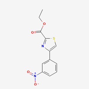 Ethyl 4-(3-nitrophenyl)thiazole-2-carboxylate