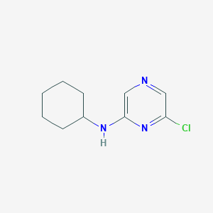 6-chloro-N-cyclohexylpyrazin-2-amine