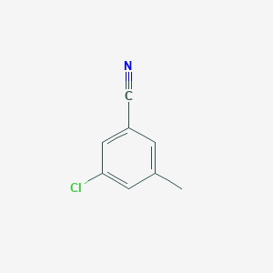 molecular formula C8H6ClN B1365388 3-Chloro-5-methylbenzonitrile CAS No. 189161-09-9
