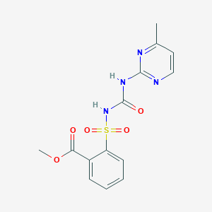 molecular formula C14H14N4O5S B1365411 MONOSULFURON ESTER 