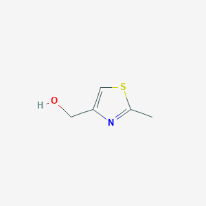 molecular formula C5H7NOS B1365419 (2-Methyl-1,3-thiazol-4-yl)methanol CAS No. 76632-23-0
