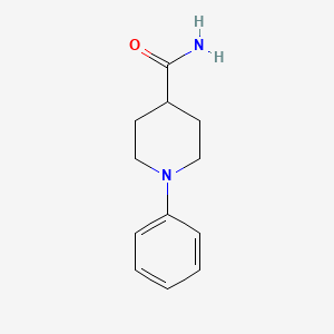 molecular formula C12H16N2O B1365427 1-Phenylpiperidine-4-carboxamide CAS No. 170353-34-1