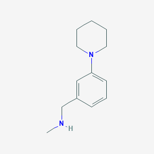 N-methyl-N-(3-piperidin-1-ylbenzyl)amine