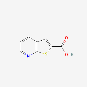 molecular formula C8H5NO2S B1365431 Thieno[2,3-b]pyridine-2-carboxylic acid CAS No. 59944-76-2
