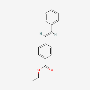 molecular formula C17H16O2 B1365461 Ethyl Stilbene-4-carboxylate CAS No. 1152-30-3