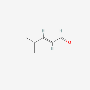 molecular formula C6H10O B1365463 4-Methyl-2-pentenal CAS No. 5362-56-1