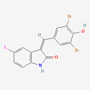 molecular formula C15H8Br2INO2 B1365466 (Z)-GW 5074 CAS No. 1233748-60-1