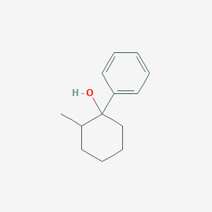 molecular formula C13H18O B13654756 2-Methyl-1-phenylcyclohexanol CAS No. 15036-22-3