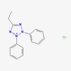 molecular formula C15H15ClN4 B1365480 2,3-Diphenyl-5-ethyltetrazolium chloride CAS No. 66138-05-4