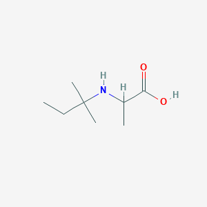 molecular formula C8H17NO2 B13654846 Tert-pentylalanine 