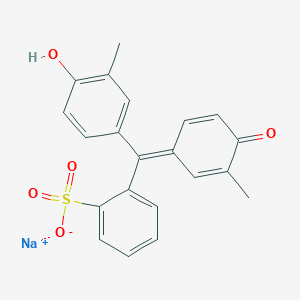 molecular formula C21H17NaO5S B1365485 Cresol Red sodium salt 