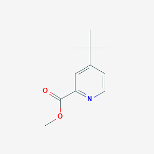 molecular formula C11H15NO2 B13654858 Methyl 4-(tert-butyl)picolinate 