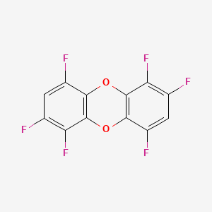 molecular formula C12H2F6O2 B1365488 1,2,4,6,7,9-Hexafluoro DBD 