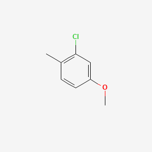 molecular formula C8H9ClO B1365493 2-Chloro-4-methoxy-1-methylbenzene CAS No. 54788-38-4