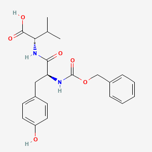 molecular formula C22H26N2O6 B1365499 Z-Tyr-val-OH 