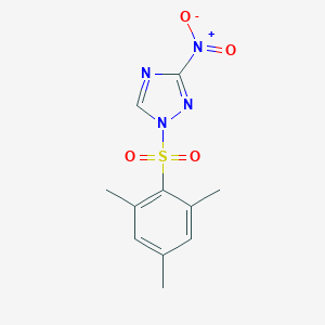 1-(Mesitylsulfonyl)-3-nitro-1h-1,2,4-triazole
