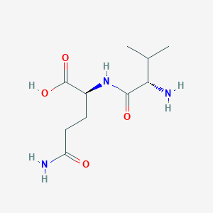 molecular formula C10H19N3O4 B1365513 Val-Gln 