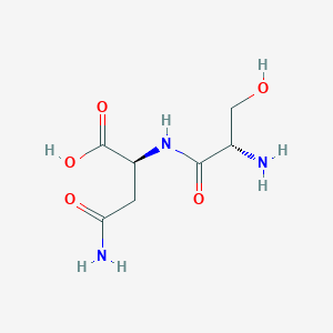 molecular formula C7H13N3O5 B1365514 Ser-Asn CAS No. 81466-41-3