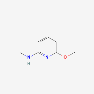 molecular formula C7H10N2O B1365518 2-Methoxy-6-(methylamino)pyridine CAS No. 88569-83-9