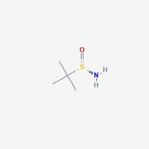 molecular formula C4H11NOS B136552 (S)-(-)-2-Methyl-2-propanesulfinamide CAS No. 343338-28-3
