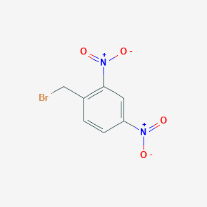 molecular formula C7H5BrN2O4 B1365525 2,4-Dinitrobenzyl bromide CAS No. 3013-38-5
