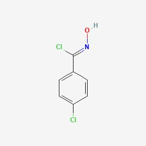 molecular formula C7H5Cl2NO B1365542 4-氯-N-羟基苯甲酰亚胺酰氯 CAS No. 28123-63-9