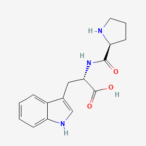 molecular formula C16H19N3O3 B1365545 Pro-Trp CAS No. 35310-39-5