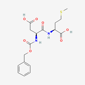 molecular formula C17H22N2O7S B1365551 Z-Asp-Met-OH 