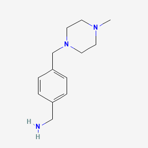 4-[(4-Methyl-1-piperazinyl)methyl]benzylamine