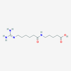 5-((6-((Aminomethyl)amino)-1-oxohexyl)amino)pentanoic acid