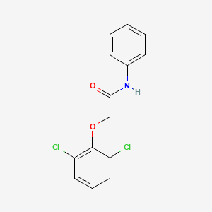 molecular formula C14H11Cl2NO2 B1365582 2-(2,6-dichlorophenoxy)-N-phenylacetamide 