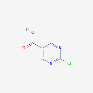 molecular formula C5H3ClN2O2 B1365587 2-Chloropyrimidine-5-carboxylic acid CAS No. 374068-01-6
