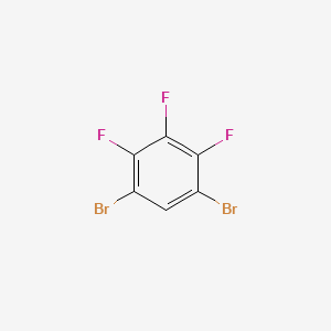 molecular formula C6HBr2F3 B1365599 1,5-二溴-2,3,4-三氟苯 CAS No. 17299-95-5