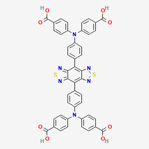 molecular formula C46H28N6O8S2 B13656224 BZA-Bbtzbpt 