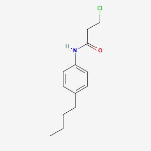 N-(4-butylphenyl)-3-chloropropanamide