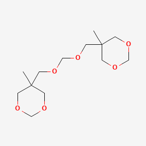molecular formula C13H24O6 B1365671 5-Methyl-5-[(5-methyl-1,3-dioxan-5-yl)methoxymethoxymethyl]-1,3-dioxane 